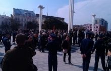 Милиция задержала два десятка участников незаконного марша коммунистов в Харькове