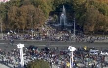В Харькове на проукраинский Марш собрались до пяти тысяч участников