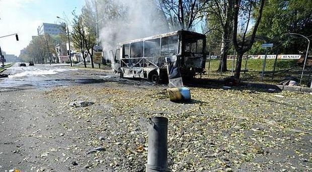 В Донецке при обстрелах боевиков погибли 10 мирных жителей
