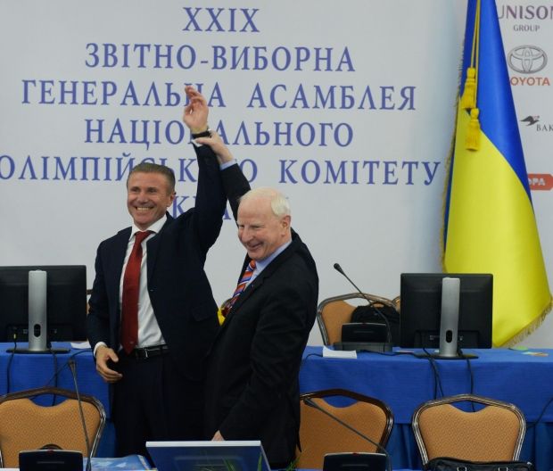 На Генеральній асамблеї НОК був присутній президент ЄОК Томас Хіккі / noc-ukr.org На Генеральній асамблеї НОК був присутній президент ЄОК Томас Хіккі / noc-ukr.org