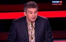Депутат Грушевский в вышиванке вызвал шок у ведущего российского телеканала