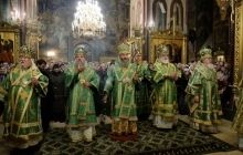 Предстоятель УПЦ совершил всенощное бдение в Троице-Сергиевой лавре в канун дня преставления преподобного Сергия Радонежского