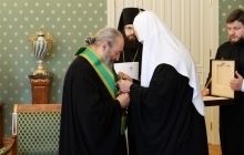 Блаженніший митрополит Онуфрій напередодні 70-річчя нагороджений орденом прп. Сергія Радонезького I ступеня