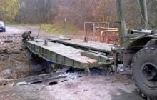 Военнослужащие оперативного командования "Север" соединили берега реки Айдар
