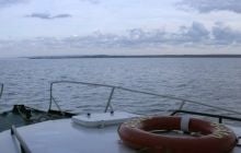 Возле Тузлы судно врезалось в недостроенный Керченский мост