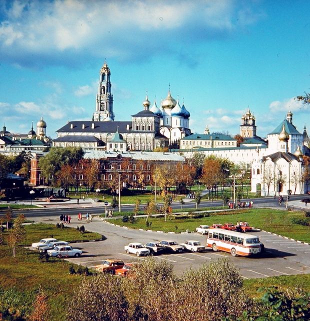 Троице-Сергиева Лавра. Вид с юго-востока, 1985 год 