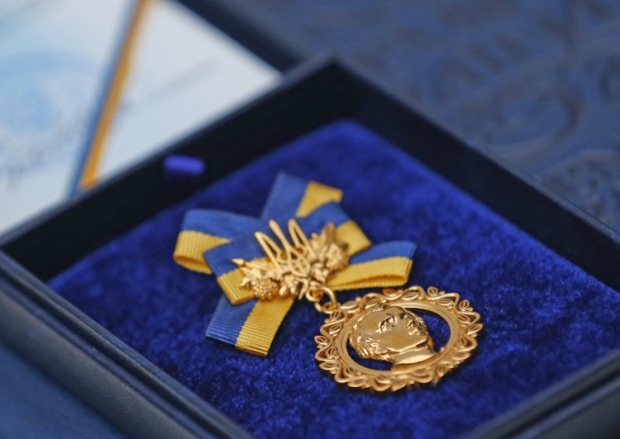 Знак отличия лауреата Шевченковской премии / УНИАН Знак отличия лауреата Шевченковской премии / УНИАН