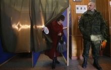 В России открыли участки псевдовыборов "ДНР" и "ЛНР"