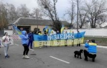 Мешканці Охтирки урочисто зустріли військових інженерів, які повернулися із зони АТО