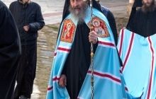 Предстоятель УПЦ на Афоні у день свого 70-річчя молиться про мир в Україні