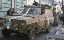 В Національний військово-історичний музей передали бронеавтомобіль "Скорпіон"