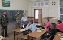 Защитники Мариуполя встретились с учениками местных школ