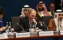 Путін прилетів на саміт G20 із запізненням і великою кількістю охоронців
