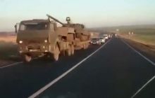 New video emerges of Russian military hardware moving towards Ukraine