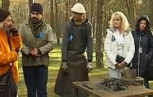 Киевские кузнецы выковали трезубец с осколками "Града" в честь погибшего в АТО коллеги