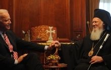 Патриарх Варфоломей обсудил ситуацию в Украине с вице-президентом США Джо Байденом