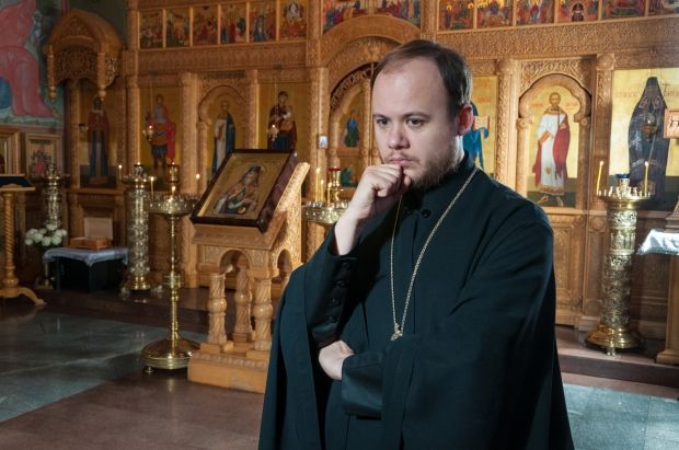 пресс-секретарь Донецкой епархии Украинской Православной Церкви протоиерей Георгий Гуляев 