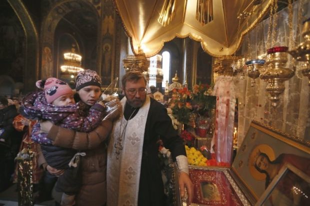 Владимирский собор. 17 декабря 2014 г. Фото УНИАН.