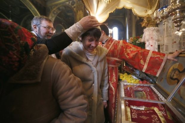 Владимирский собор. 17 декабря 2014 г. Фото УНИАН.