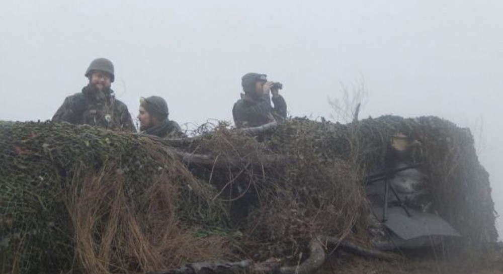 Фото блокпоста военных