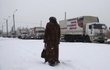 OSCE: Russian humanitarian convoy includes 18 fuel tankers