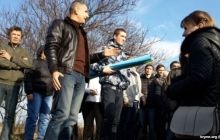 У Сімферополі провели зйомки мітингу "одеських робітників", учасники отримали по 400 рублів