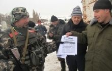Военные обеспечили сопровождение и доставку на передовую груза с теплыми вещами