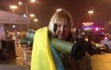 Волонтер ради эксперимента проехалась по Харькову с гранатометом