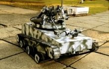 Украинские ученые создали для бойцов АТО танк-разведчик с дистанционным управлением