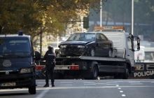 У Мадриді авто з газовими балонами врізалося в будівлю штаб-квартири Народної партії (фото, відео)
