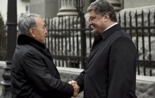 Порошенко зустрівся з Назарбаєвим і подякував за підтримку територіальної цілісності України