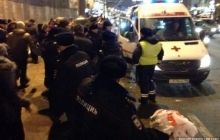 В Москве перекрыли Тверскую и зажгли файеры с требованием "прекратить беспредел над медиками" (фото)