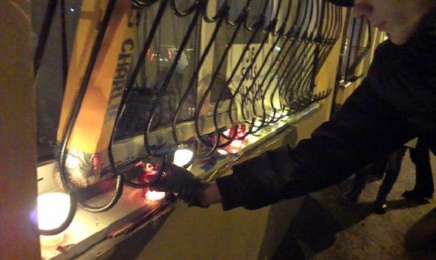 Учасники акції зібралися біля пам'ятника Шевченку та почали захід з молитви \ IT Sector Учасники акції зібралися біля пам'ятника Шевченку та почали захід з молитви \ IT Sector