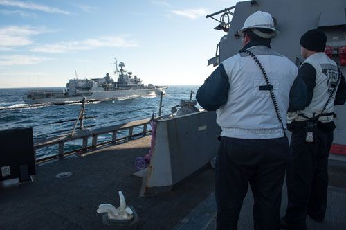 Украинские мооряки потренировались с американскими Украинские мооряки потренировались с американскими