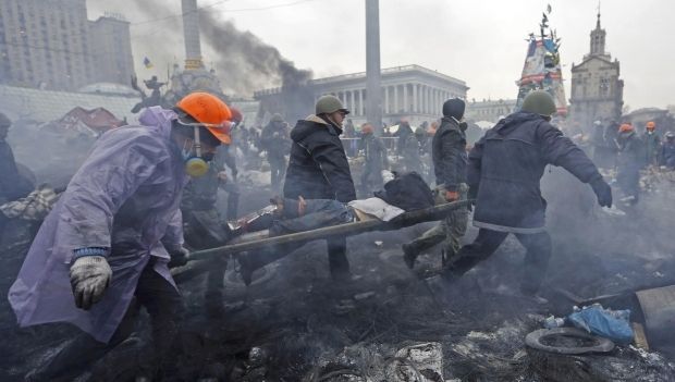 Майдан, 20 февраля, беспорядки / REUTERS
