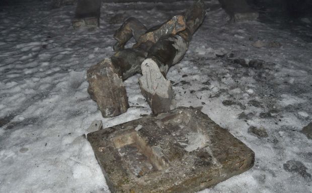 Неизвестные сделали это вчера вечером / соцсети Неизвестные сделали это вчера вечером / соцсети