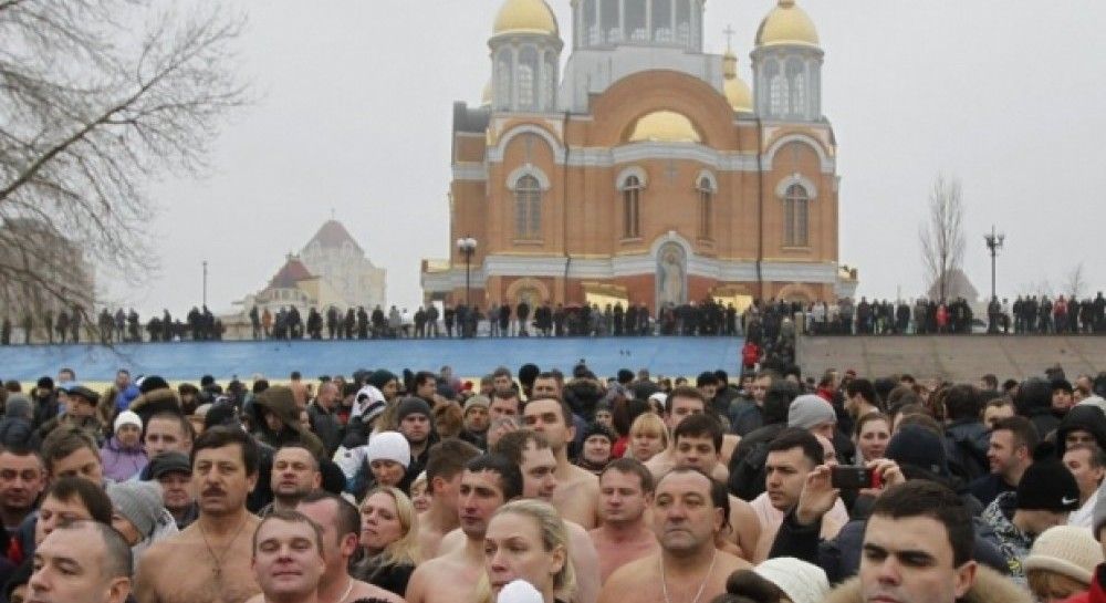 Как в Украине праздновали Крещение (фоторепортаж)