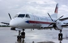 В Шотландии ветер "сдул" самолет со взлетной полосы