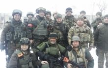 Волонтер рассказал, как Турчинов ездил по "реальной передовой" и попал под обстрел