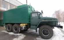 Волонтери передали військовослужбовцям пересувний санітарно-побутовий пункт на базі автомобіля «Урал»