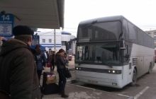 Media: Ukraine completely stops bus traffic to and from Crimea