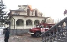 У Горлівці снарядом частково зруйнована трапезна кафедрального собору