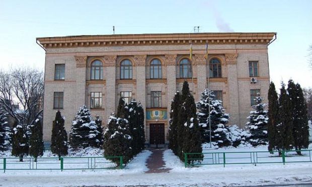 На фото - Києво-Святошинська районна державна адміністрація / wikimapia.org