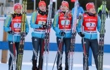 Жіноча збірна України з біатлону виграла естафету на Чемпіонаті Європи
