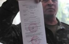 Recruitment offices in Mariupol receive forms for certificates for leaving region and country