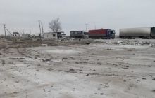 СМИ: в поле возле Чонгара водители фур сбрасывают гниющие туши и испорченные овощи (фото)