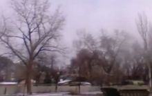 Свідкам вдалося відзняти, як Донецьком йде колона артустановок бойовиків "Гвоздика" (відео)