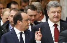 Порошенко і Олланд хочуть бачити більш активну роботу по залученню миротворців на Донбас