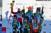 Українка Кривоніс завоювала золото юніорського чемпіонату світу з біатлону