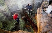 У Києві продовжать розкопки стародавньої вулиці поблизу Поштової площі